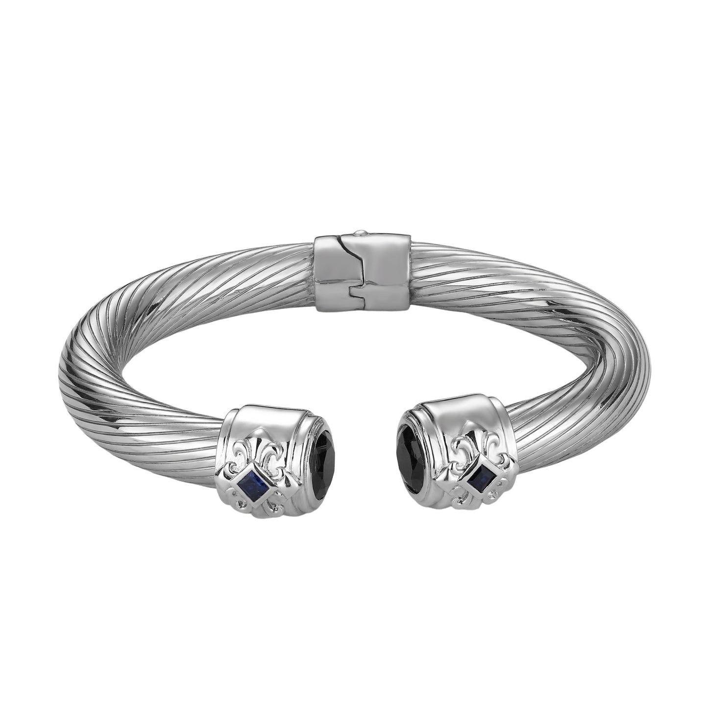 925PT Fleur De Fleur Bangle