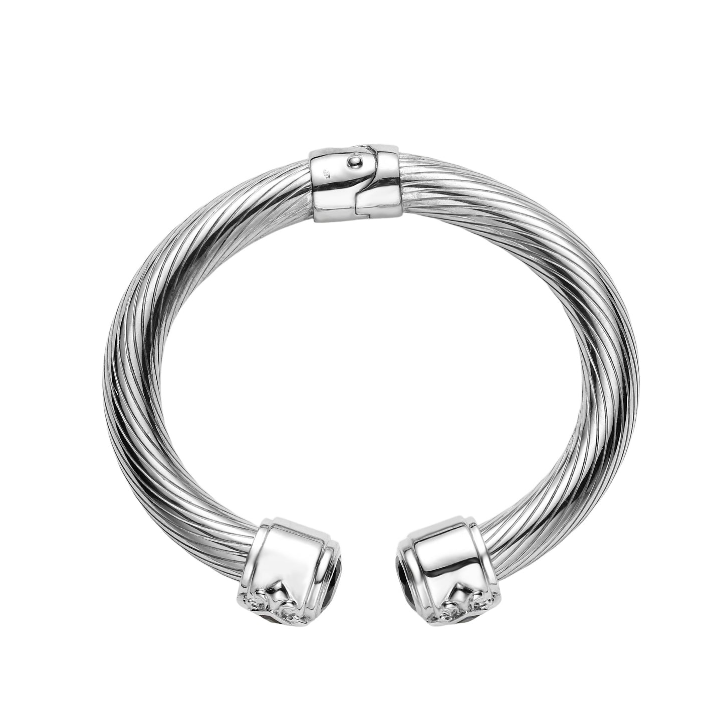 925PT Fleur De Fleur Bangle