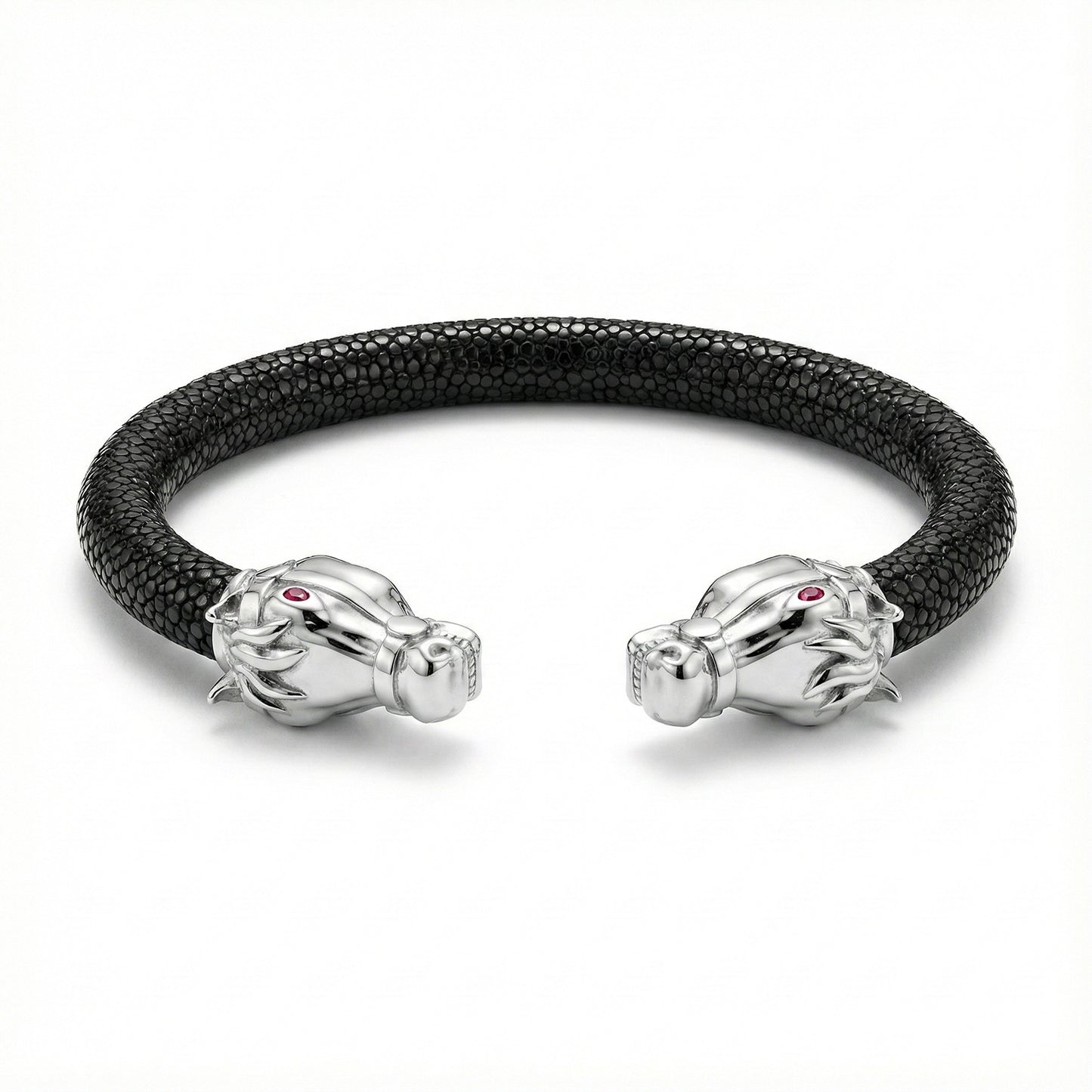 925 Horse Eternity X Bracelet