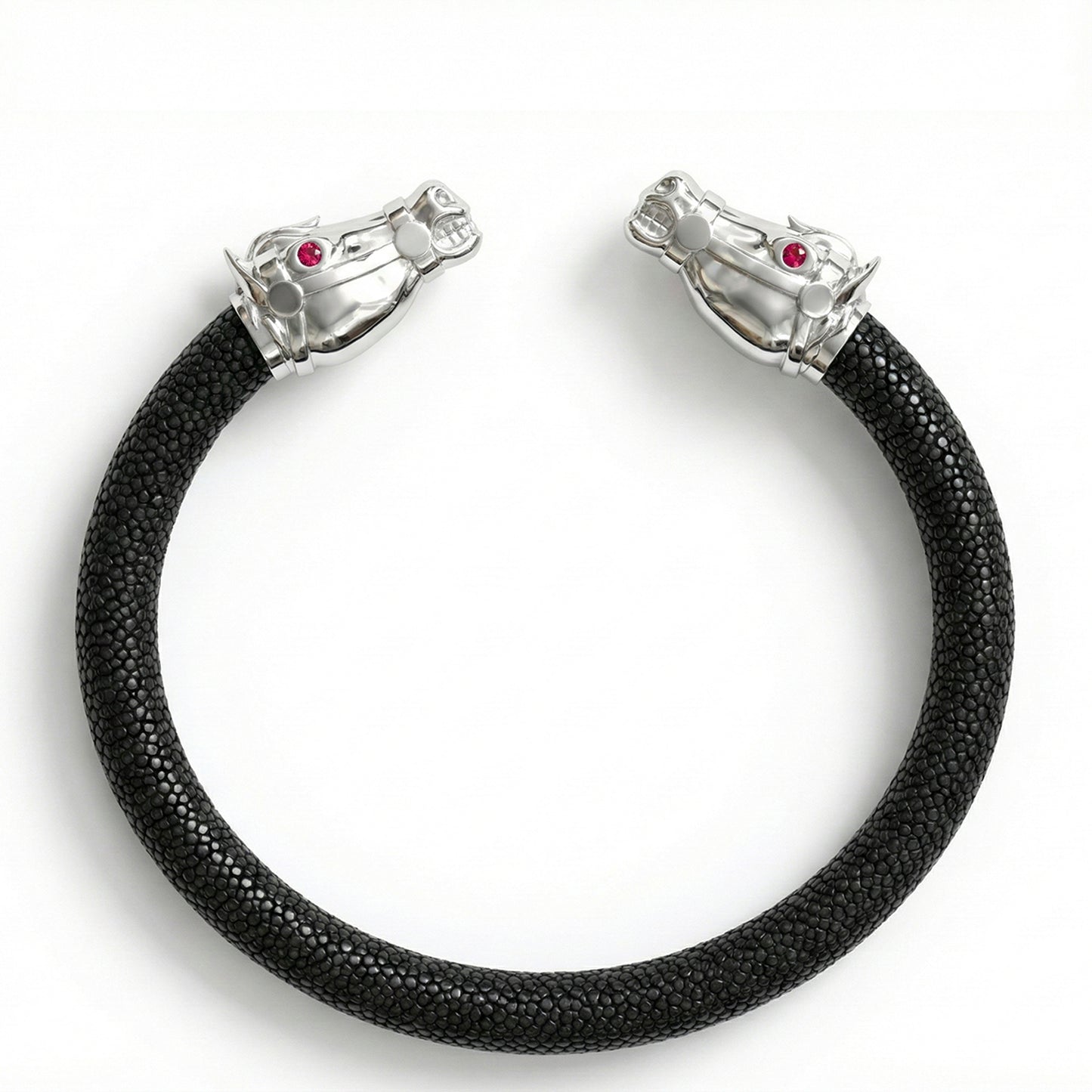 925 Horse Eternity X Bracelet