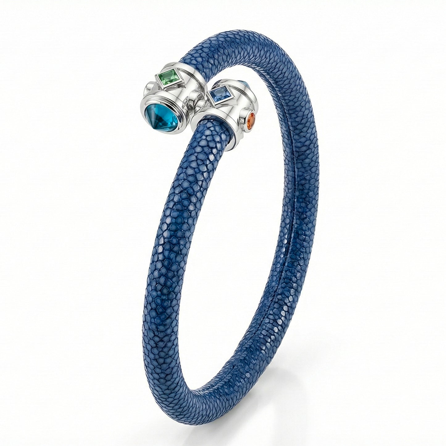 Eternity 925 London Blue Topaz & Fancy Sapphire Stingray Bracelet