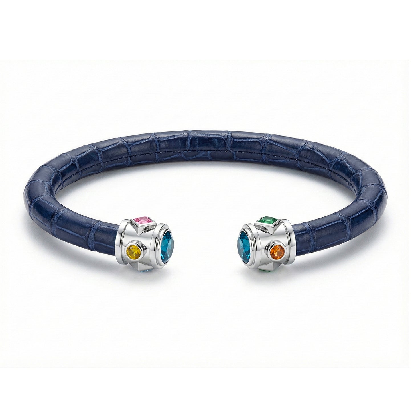BE Eternity 925 London Blue Topaz & Fancy Sapphire Stingray Bracelet