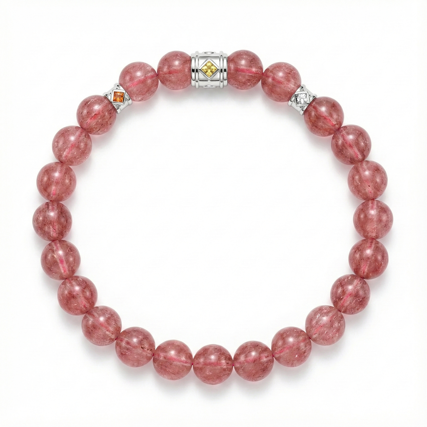 OROBORO XIII- STRAWBERRY QUARTZ