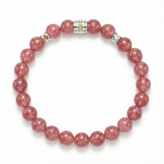 OROBORO XIII- STRAWBERRY QUARTZ