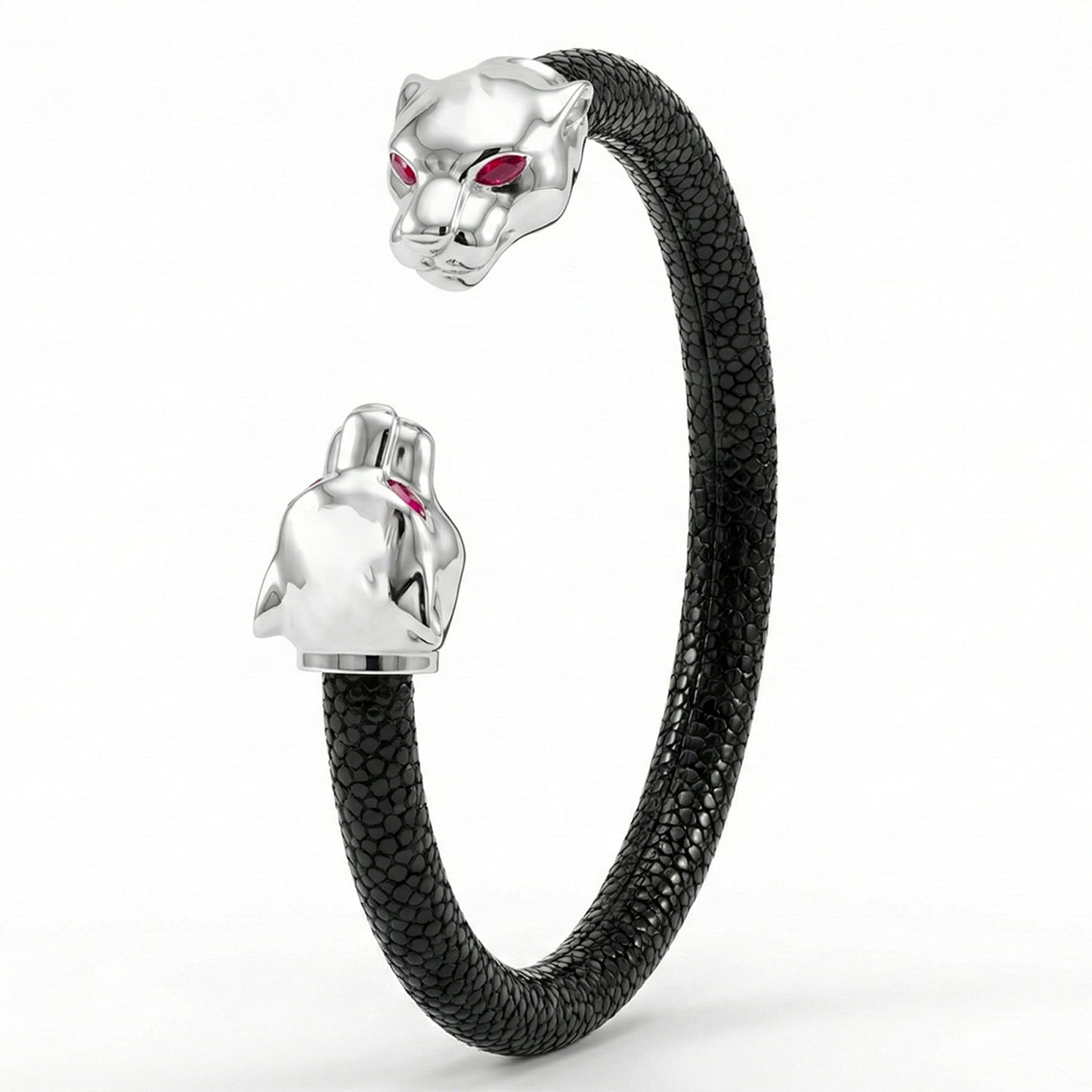 925 Jaguar Eternity X Bracelet