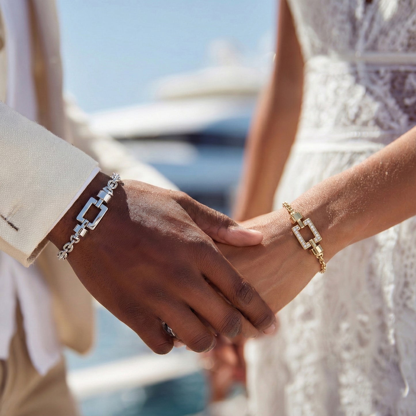 Opus Classic 925 Silver Chain Link Bracelet