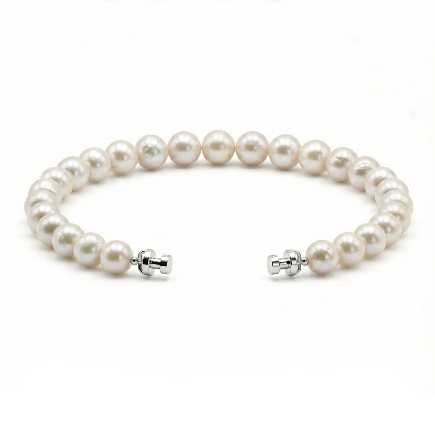 Regalia 6mm Freshwater Pearl Bracelet 925 Silver Link