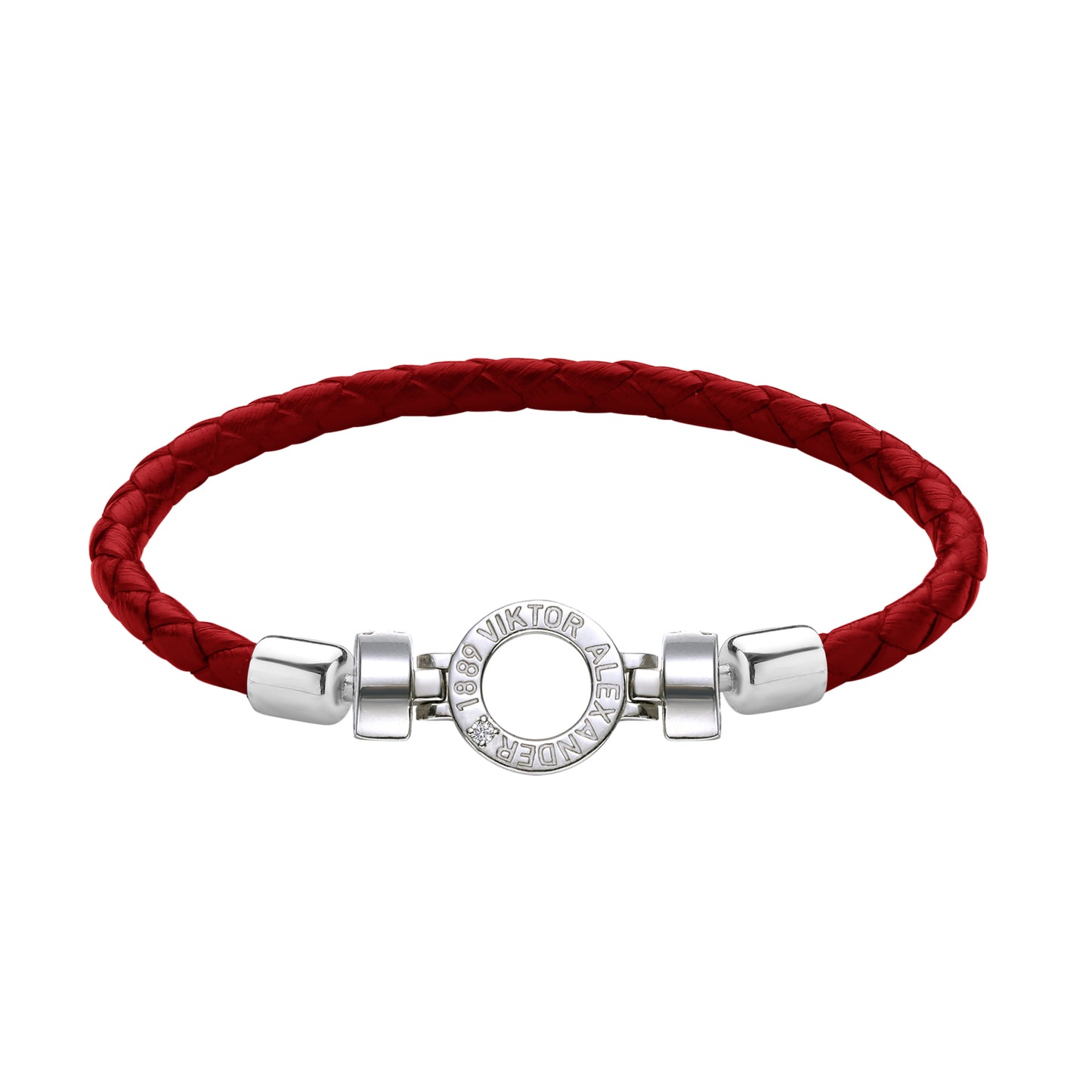 Regalia S R01 925 with Italian Weaved Leather Bracelet