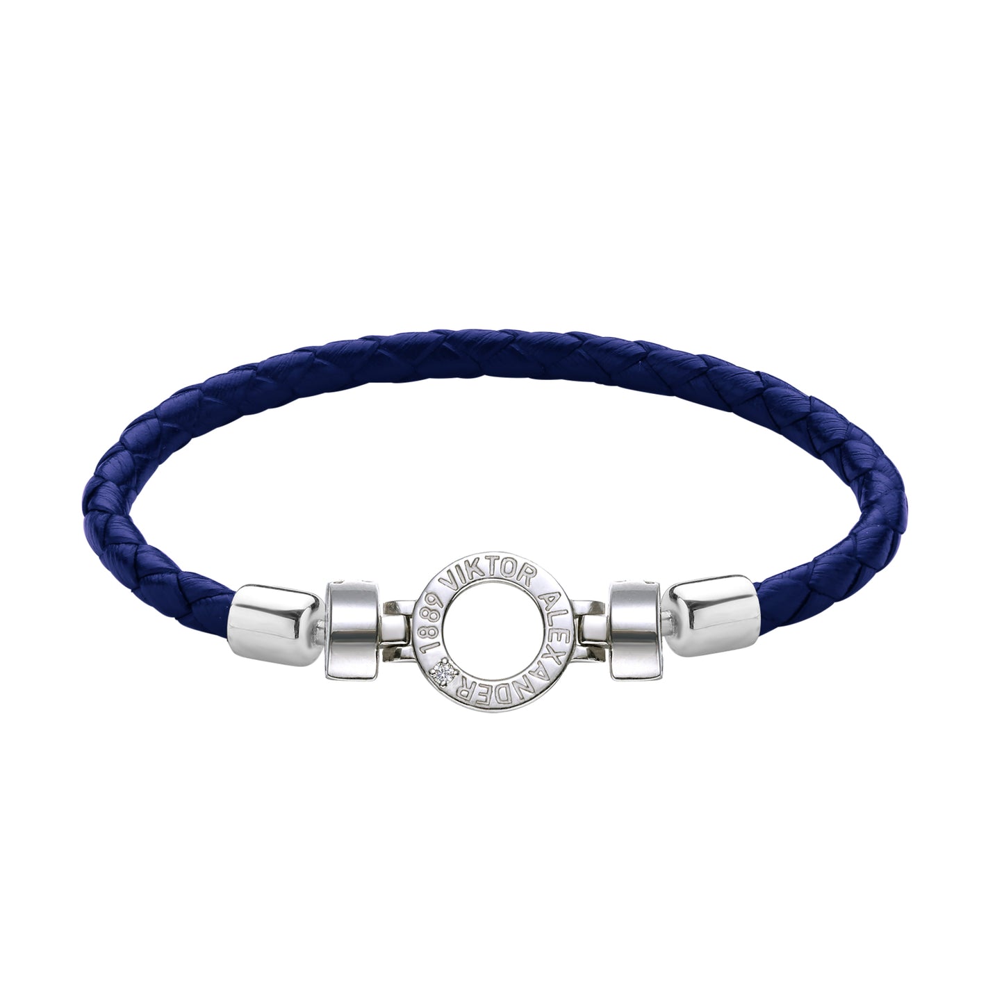 Regalia S R01 925 with Italian Weaved Leather Bracelet