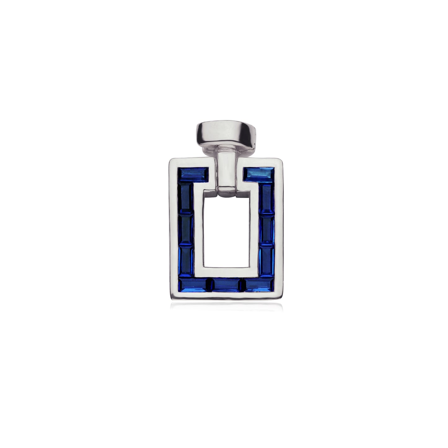 Magnum Opus XL Blue Sapphire in Platinum