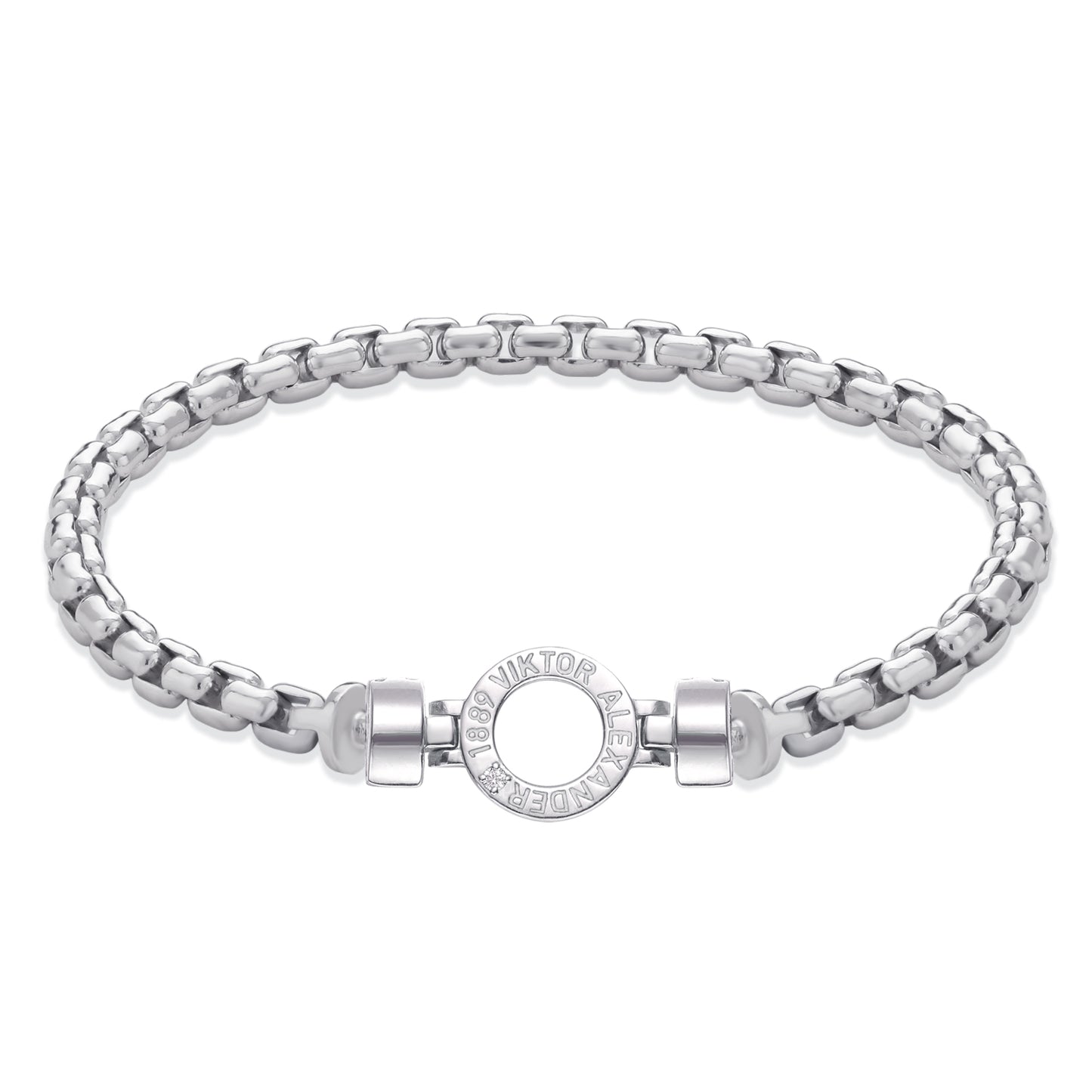 Regalia S R01 925 Silver Chain Link Bracelet
