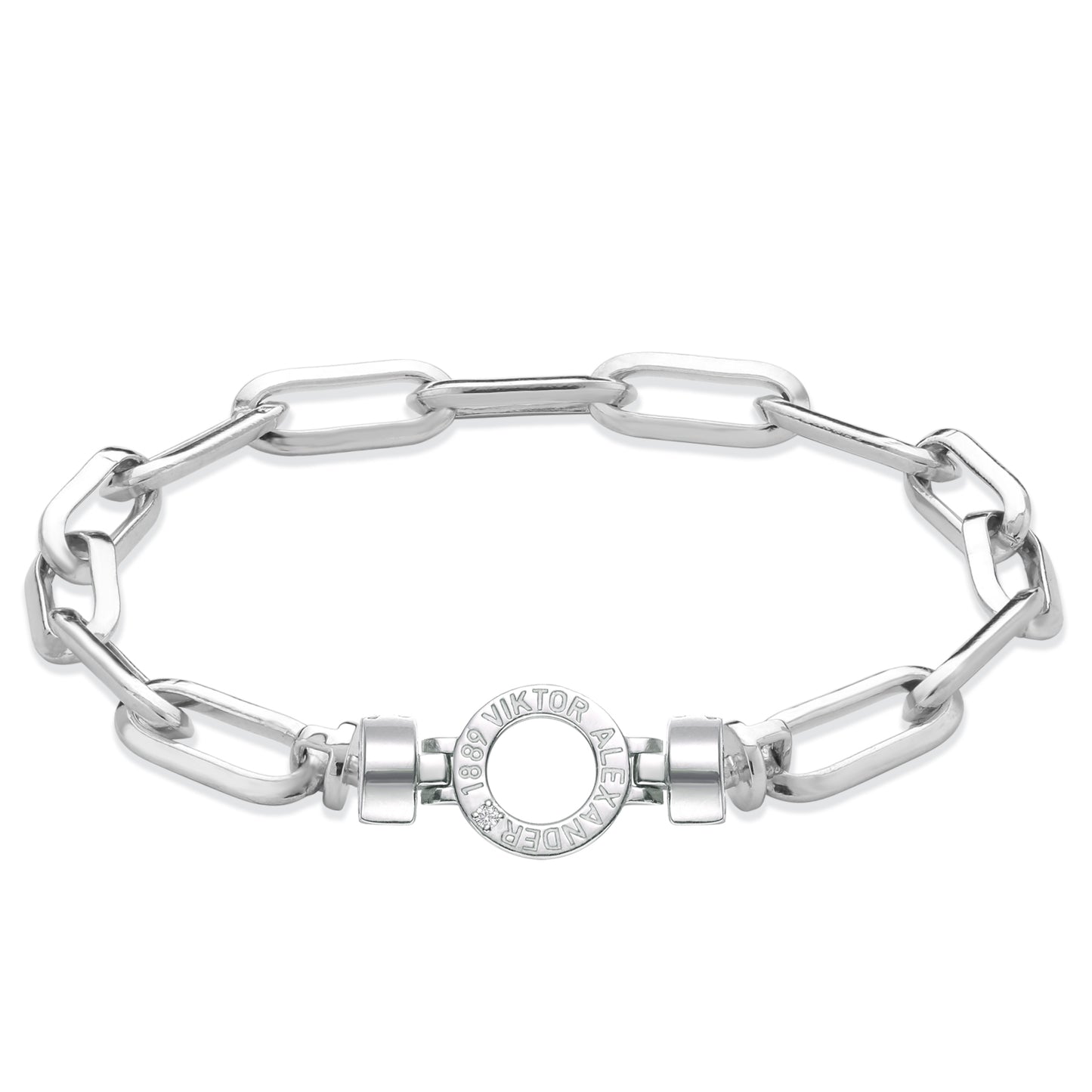 Regalia S R01 925 Silver Chain Link Bracelet