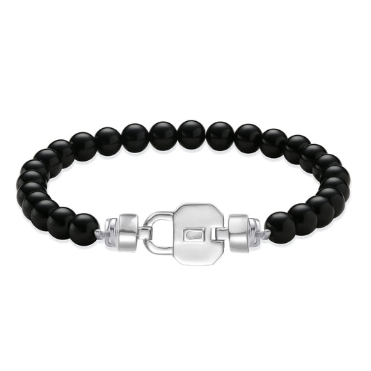 Regalia S Lock 925 with Gemstone Bead Bracelet