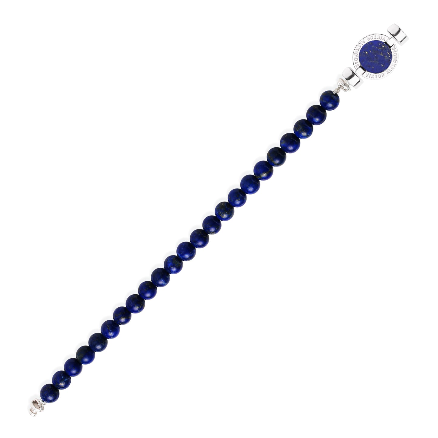 1889 Lapis Lazuli 925 Silver Gemstone Bracelets