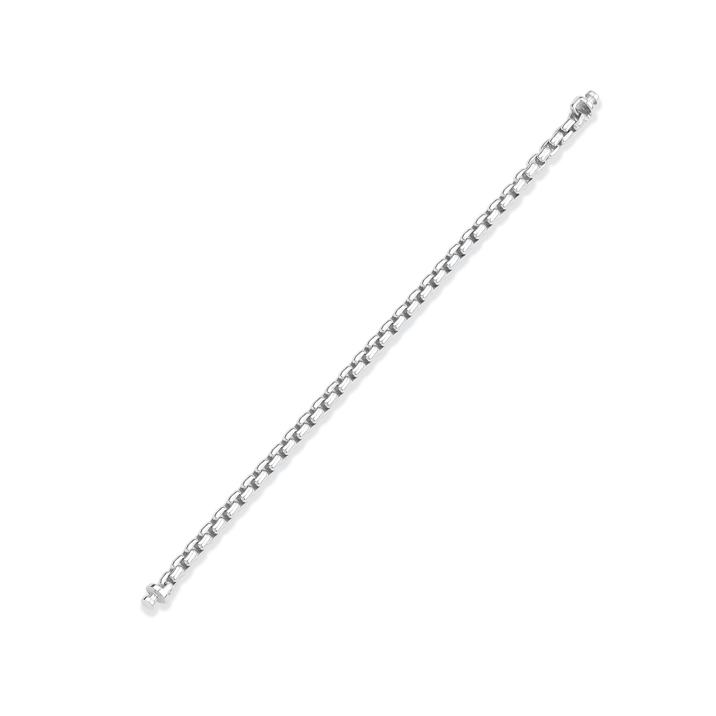 Regalia 925 Silver Magic Box Chain Link Bracelet
