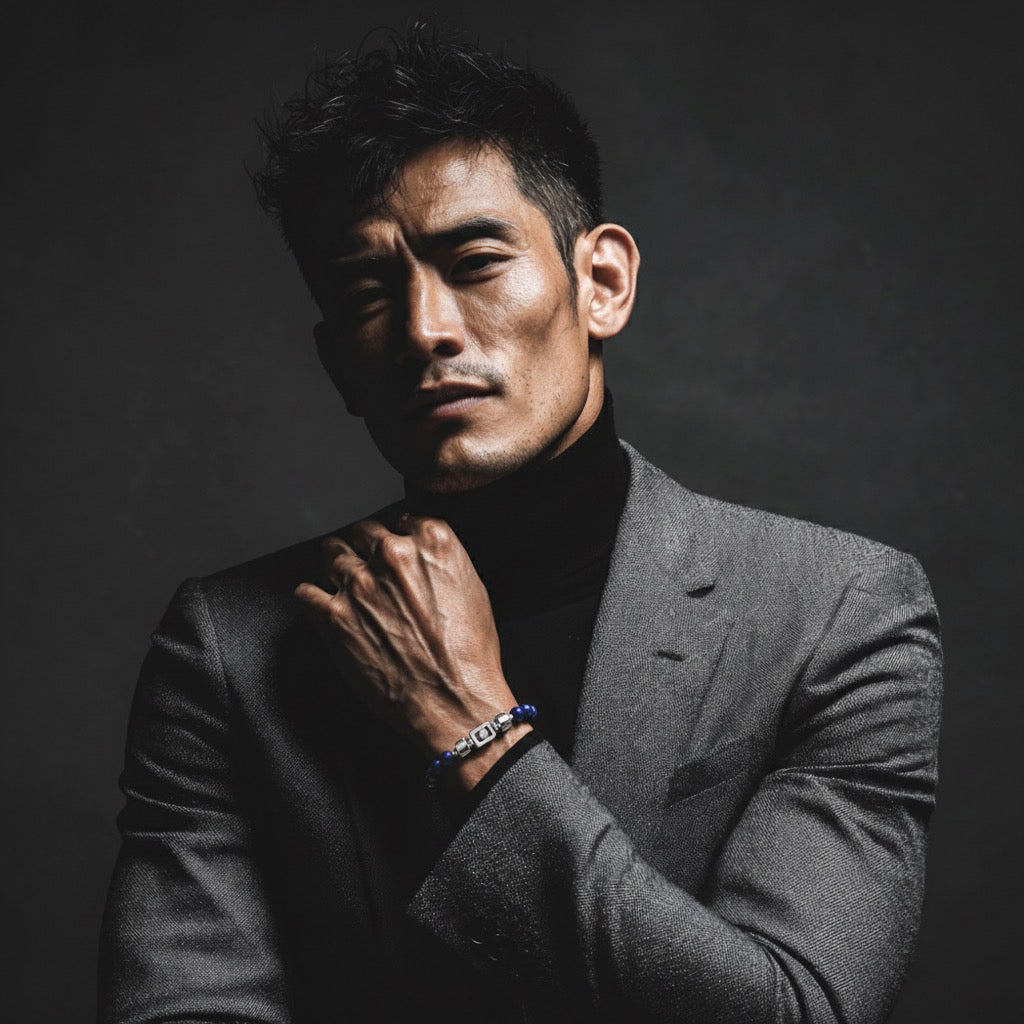 Blue Sapphire 925 Silver with Gemstone XOXO Bracelet