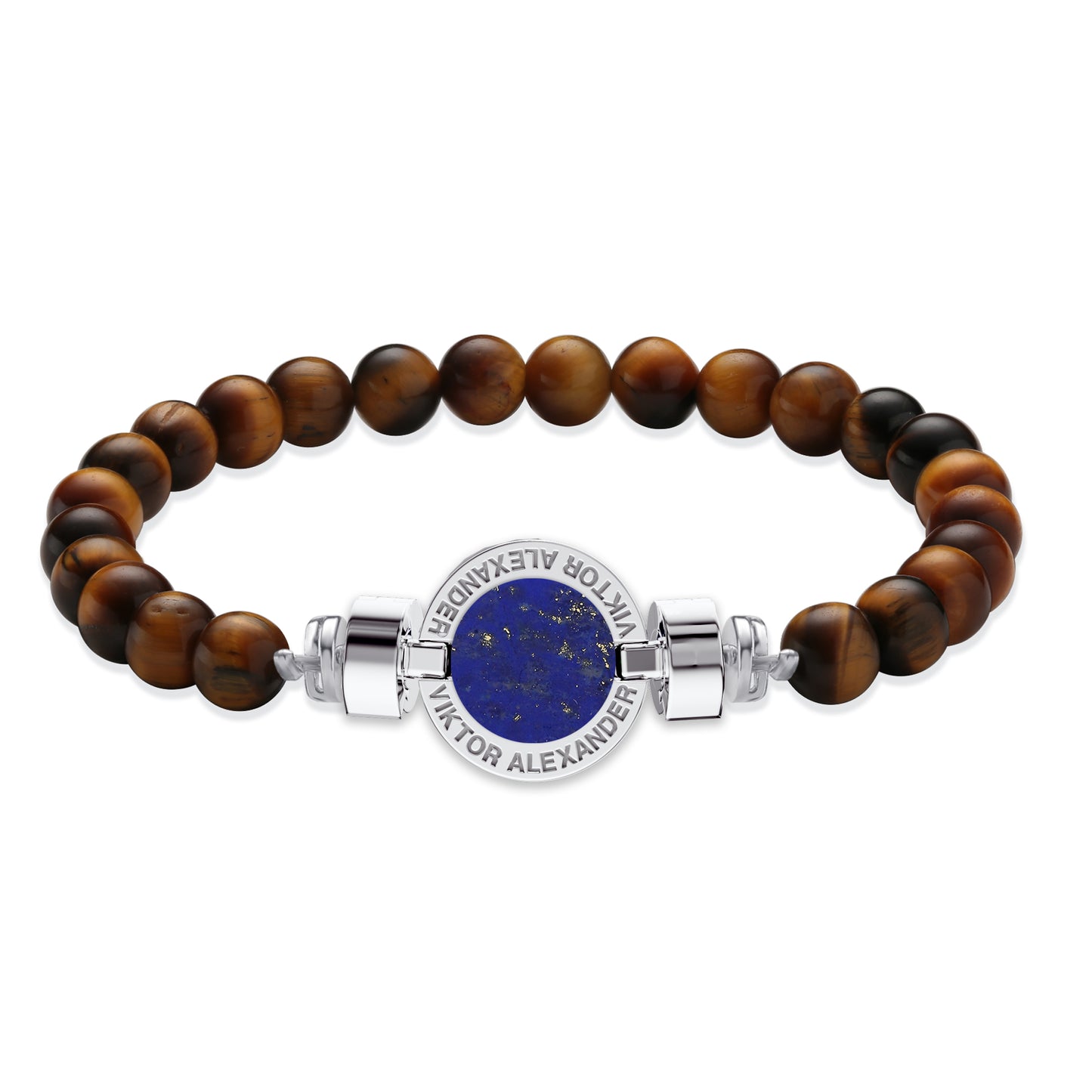 1889 Lapis Lazuli 925 Silver Gemstone Bracelets