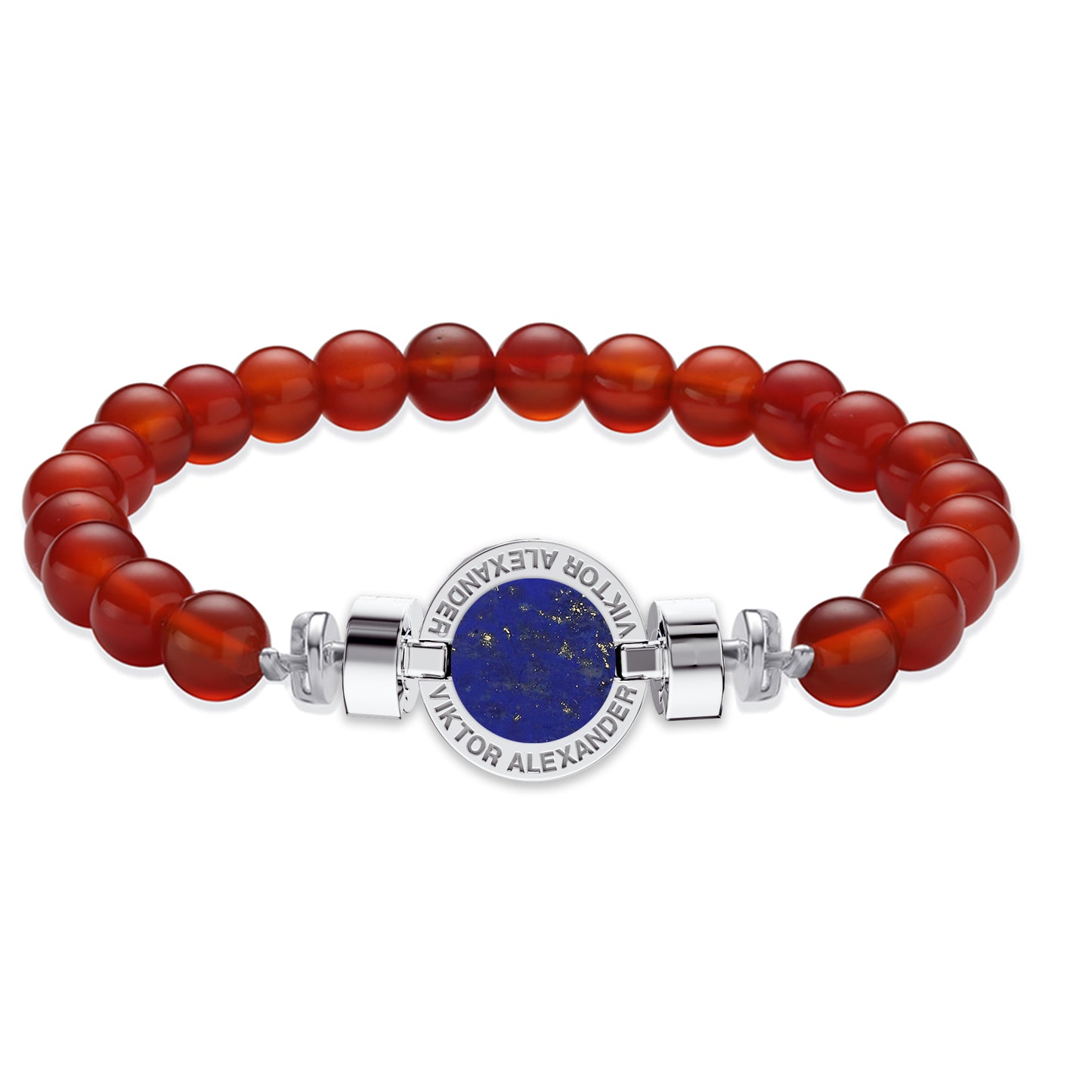 1889 Lapis Lazuli 925 Silver Gemstone Bracelets