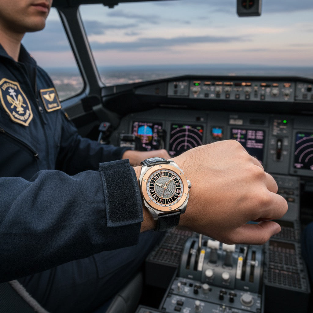 Ref.8200 GMT Dualtimer Automatic Watch