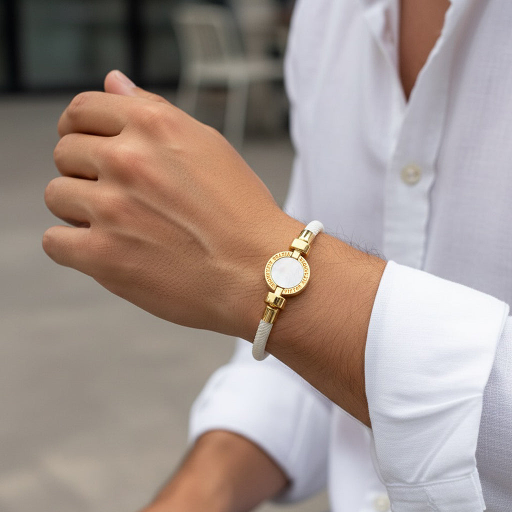 1889 Mother of Pearl 18-carat Gold