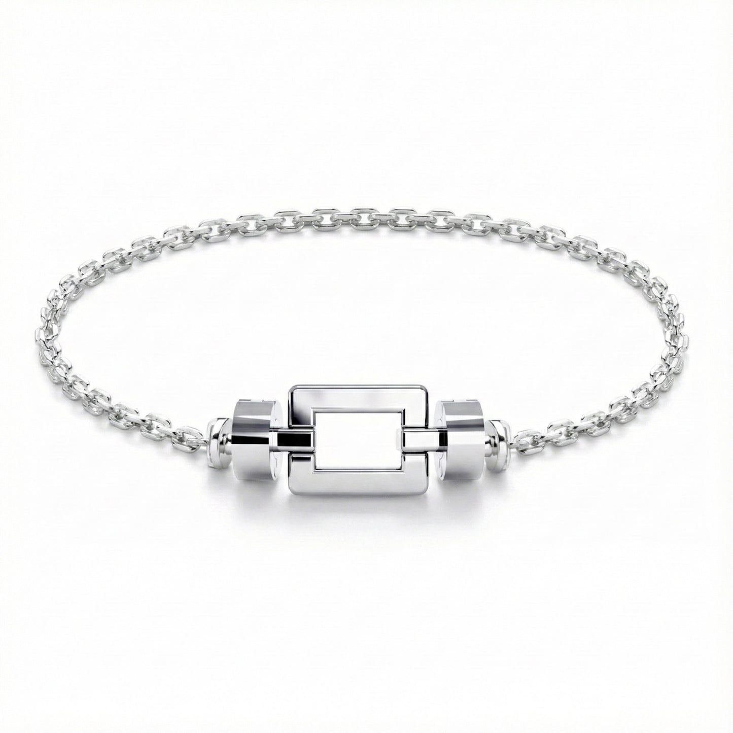 Opus Classic 925シルバーチェーンリンクブレスレット