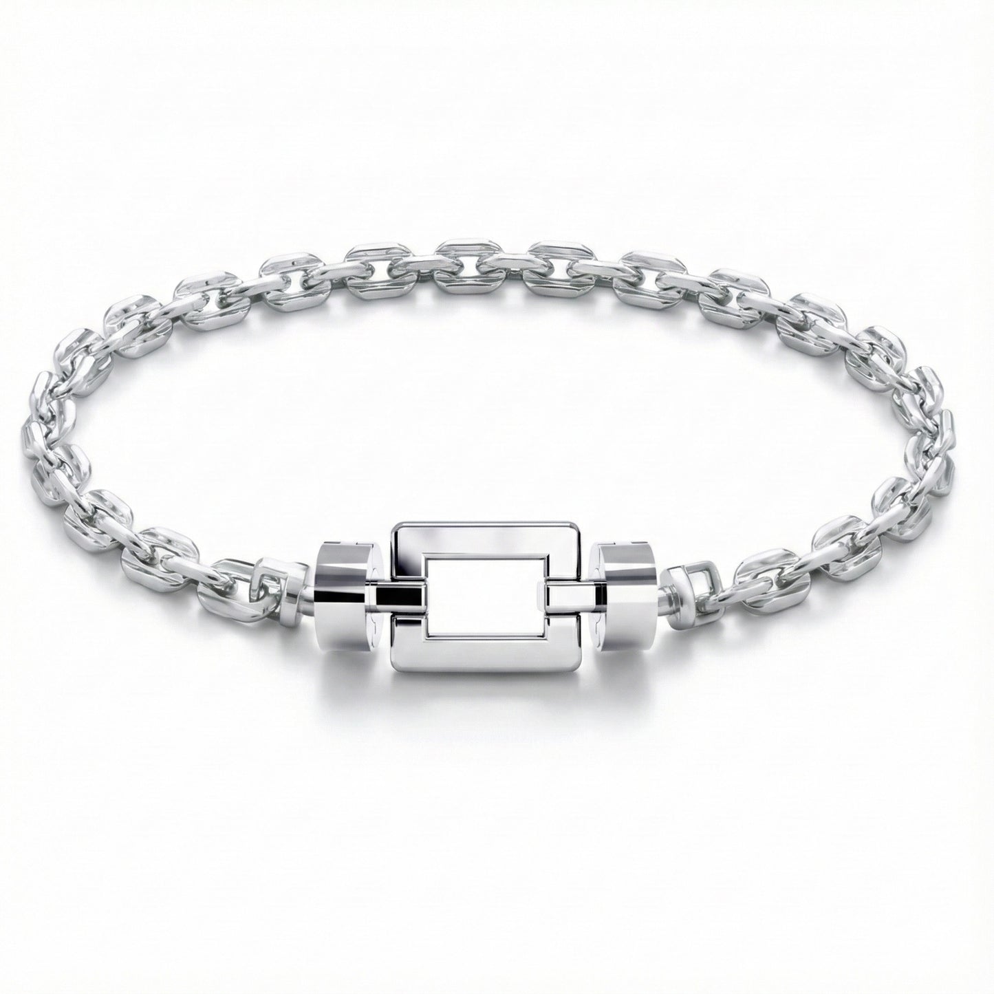 Opus Classic 925シルバーチェーンリンクブレスレット