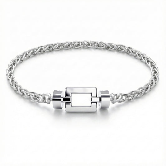 Opus Classic 925シルバーチェーンリンクブレスレット