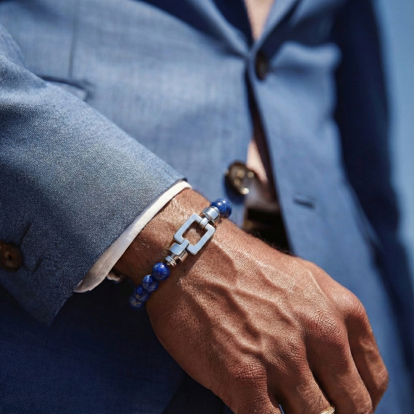 Opus Classic 925シルバー ジェムストーンブレスレット