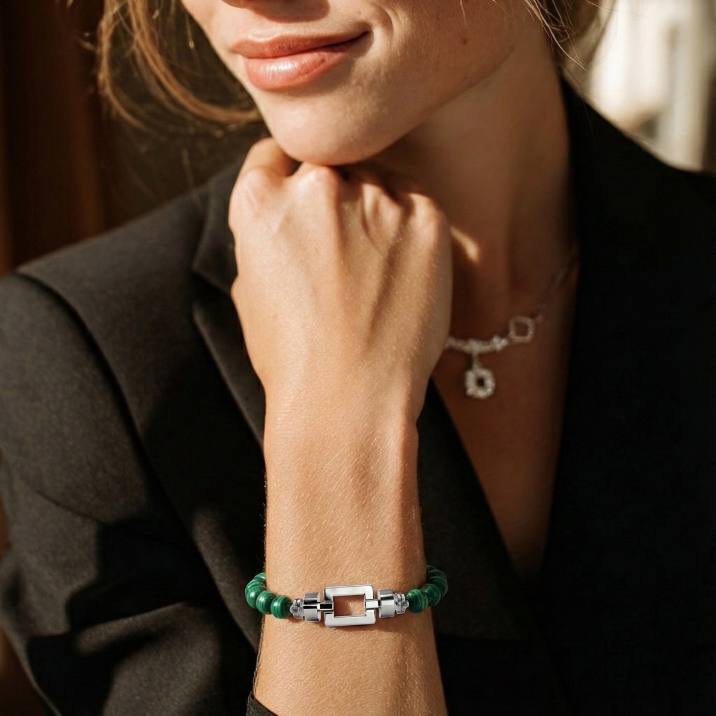 Opus Classic 925シルバー ジェムストーンブレスレット