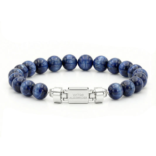 Regalia S 925 Silver with 3 Sizes of Kyanite Oroboro Bracelet