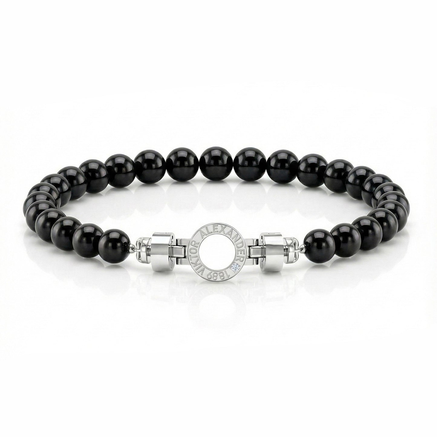 Regalia S R01 925 with Gemstone Bead Bracelet