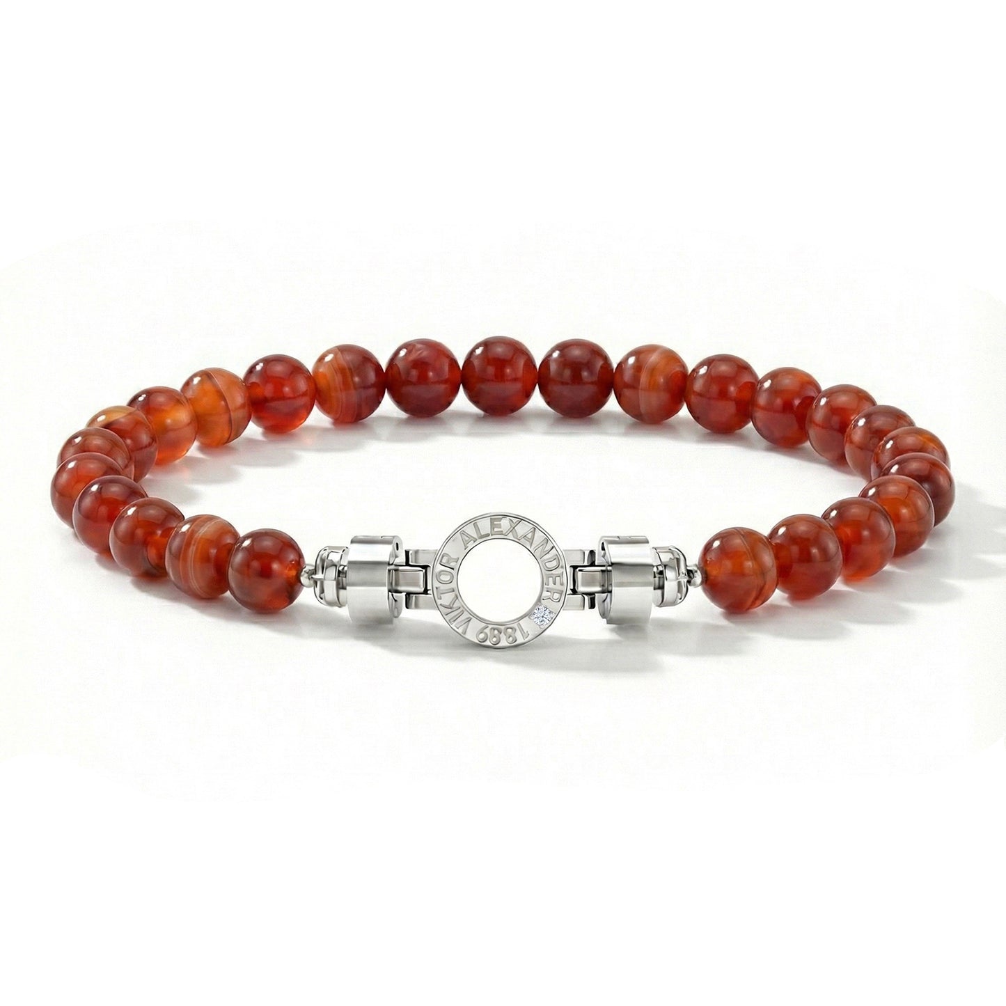 Regalia S R01 925 with Gemstone Bead Bracelet