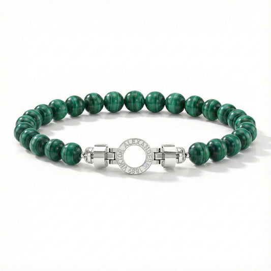 Regalia S R01 925 with Gemstone Bead Bracelet