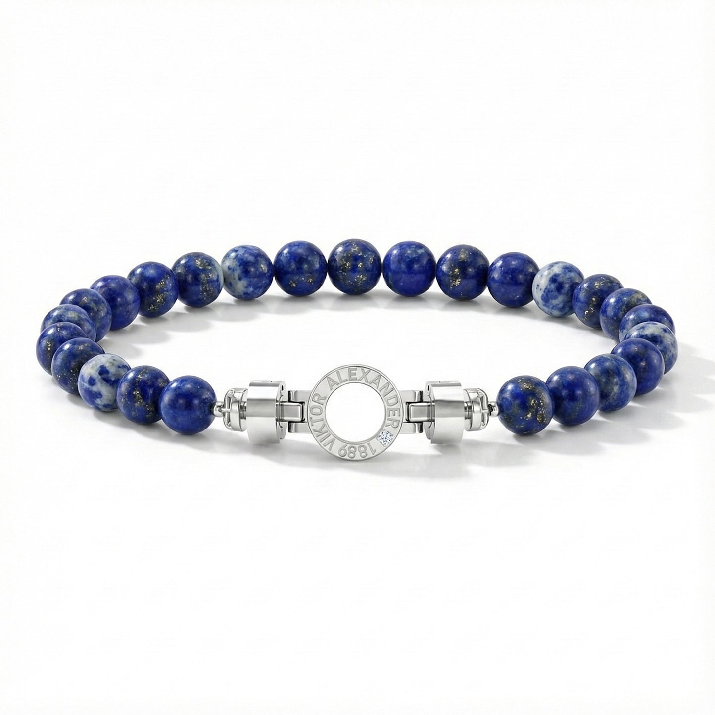 Regalia S R01 925 with Gemstone Bead Bracelet