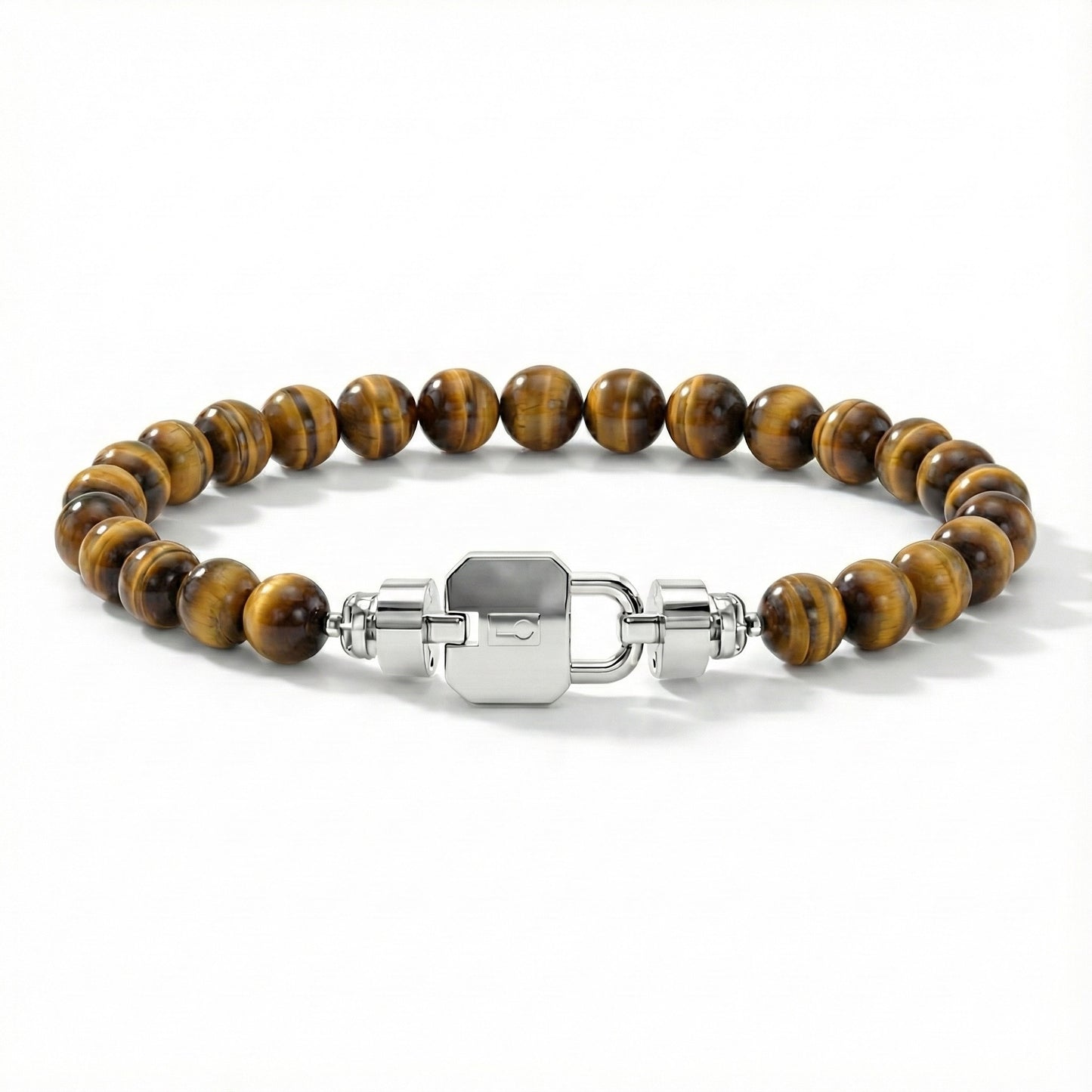 Regalia S Lock 925 with Gemstone Bead Bracelet