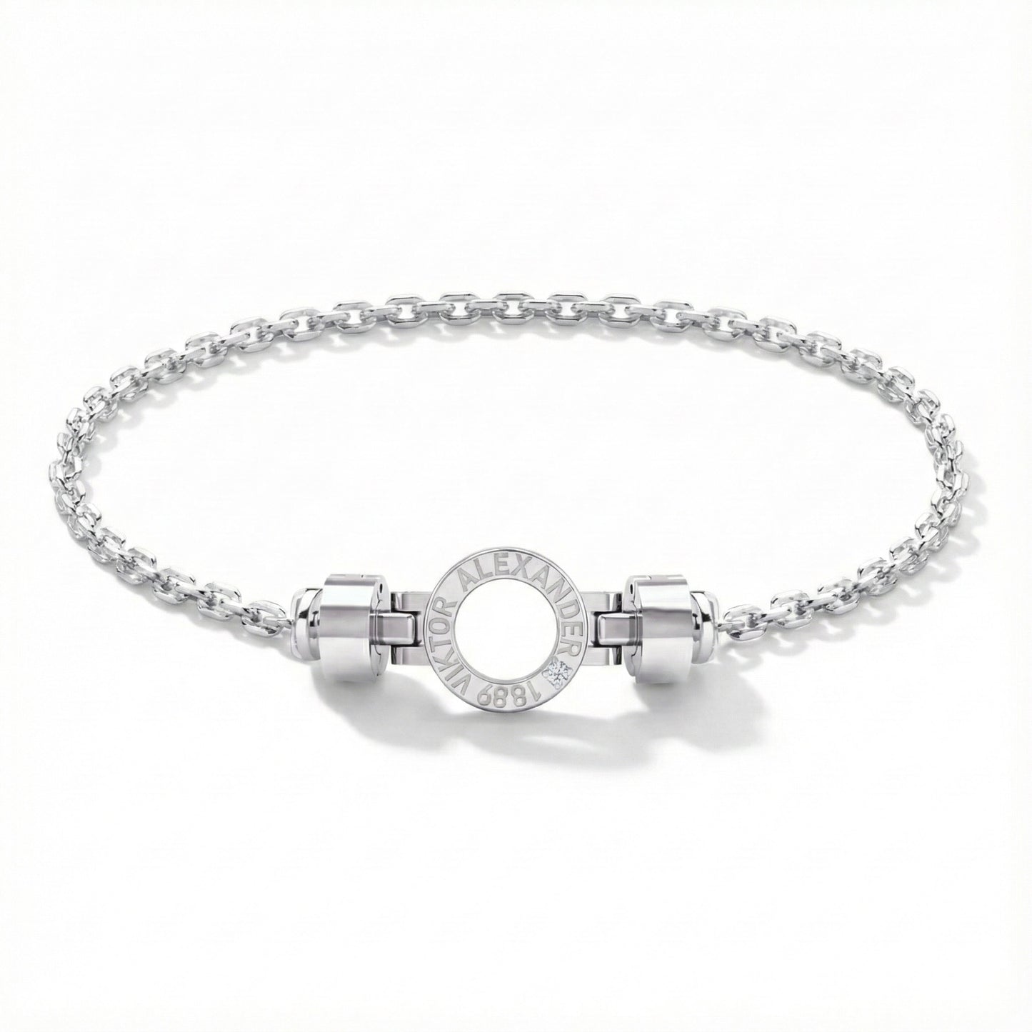Regalia S R01 925 Silver Chain Link Bracelet