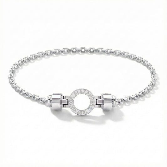 Regalia S R01 925 Silver Chain Link Bracelet