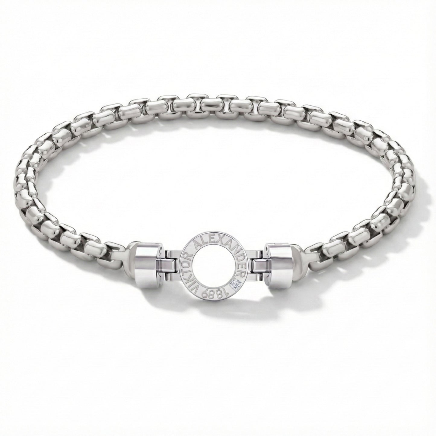 Regalia S R01 925 Silver Chain Link Bracelet