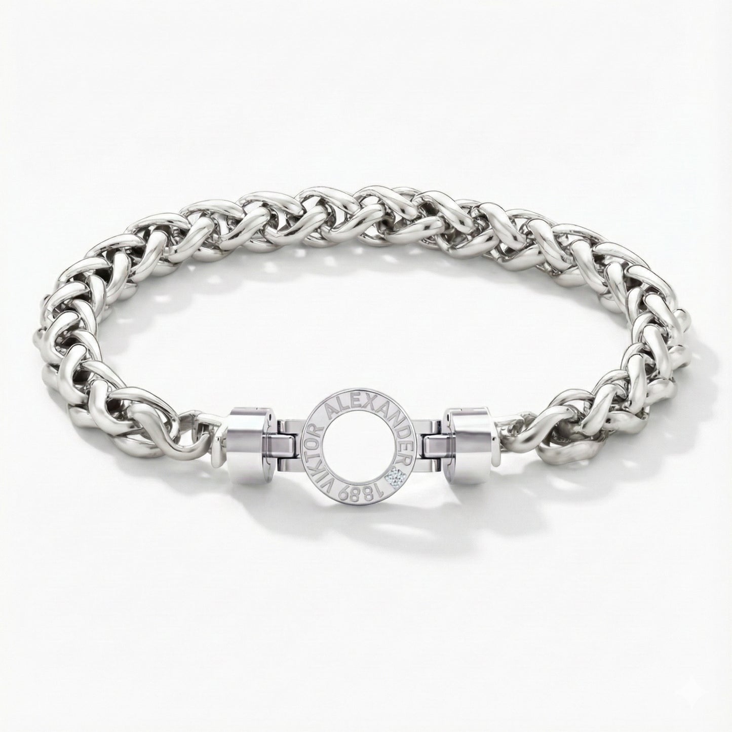 Regalia S R01 925 Silver Chain Link Bracelet