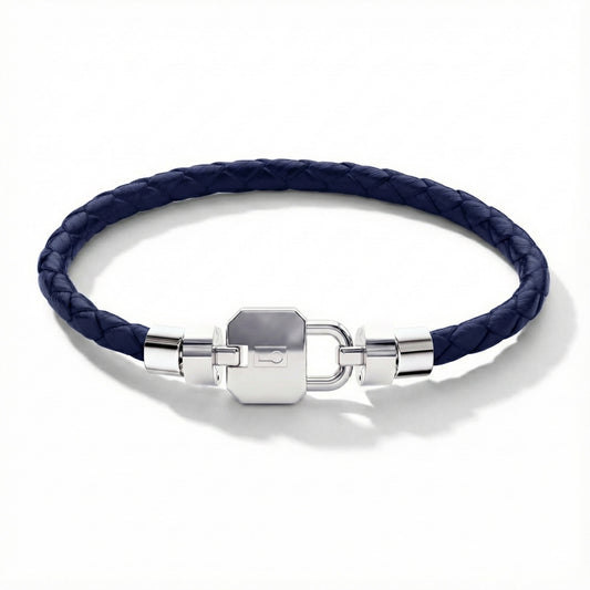 Regalia S Lock 925 with Italian Weaved Calf Bracelet