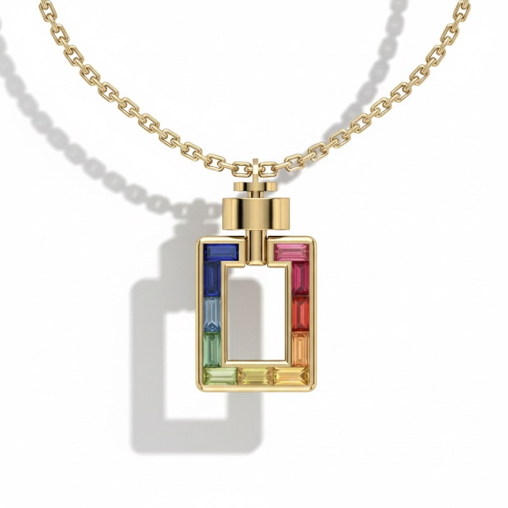 マグナム オーパス XL レインボーサファイア 18金