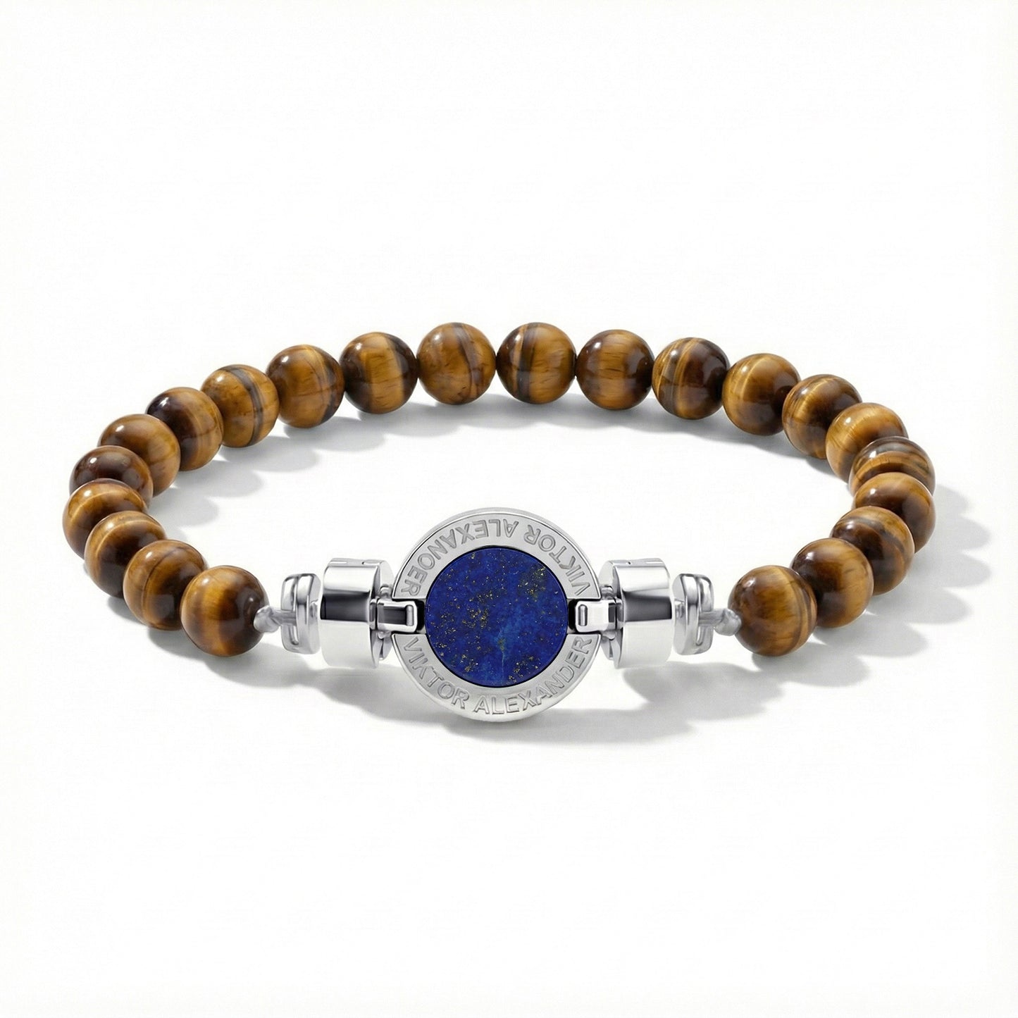 1889 Lapis Lazuli 925 Silver Gemstone Bracelets