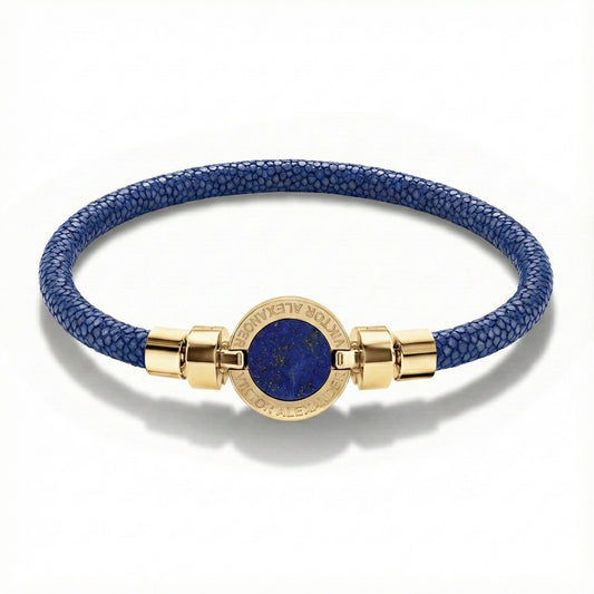 1889 Lapis Lazuli 18-carat Gold