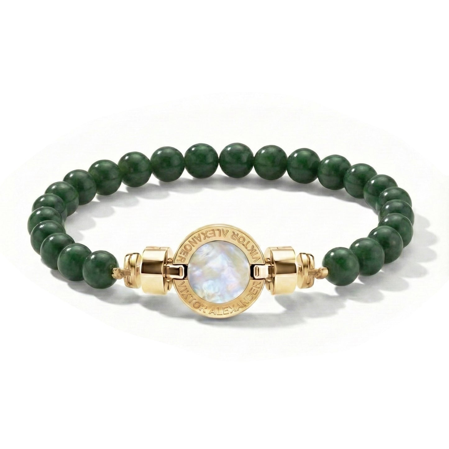 1889 Collection 18-carat Gold Jadeite Bracelet