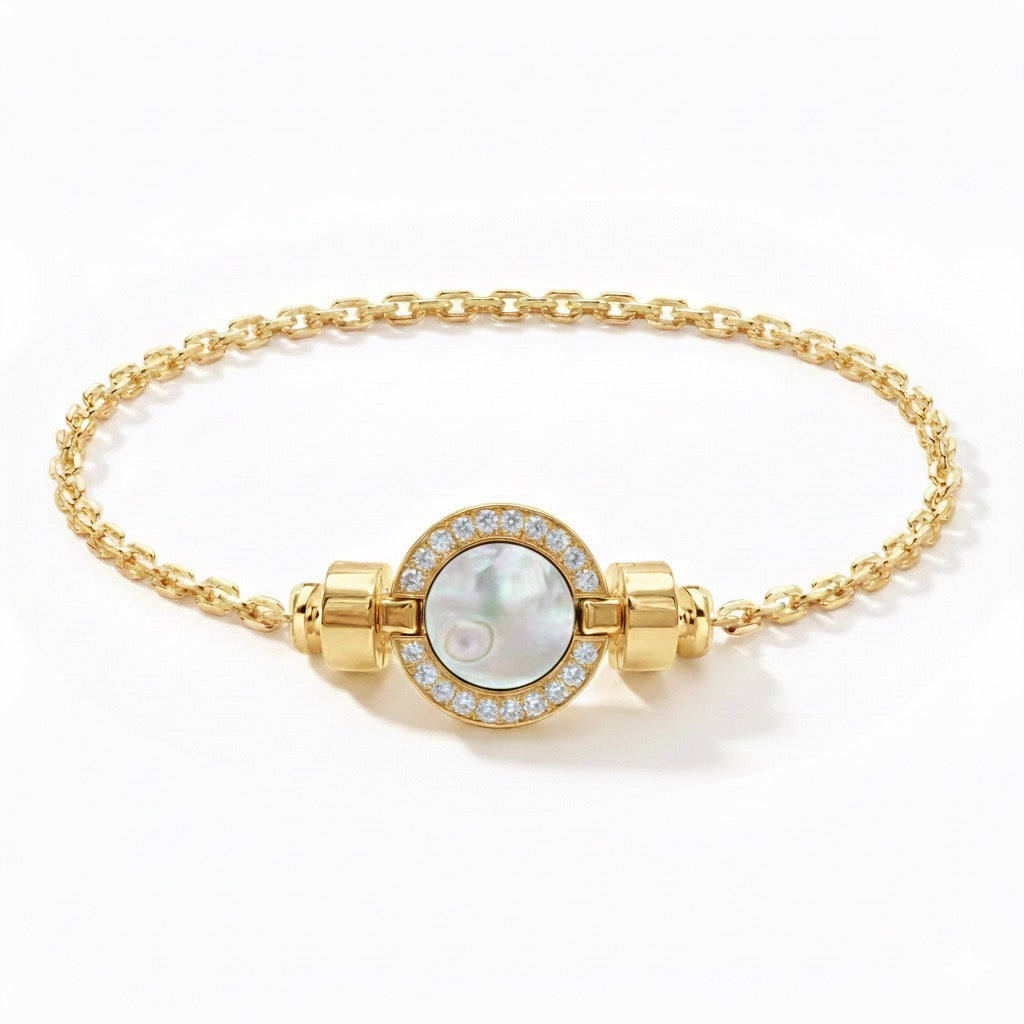 1889 Pave Collection 18-carat Gold Bracelet